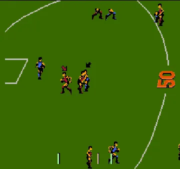 Aussie Rules Footy (Australia) screen shot game playing